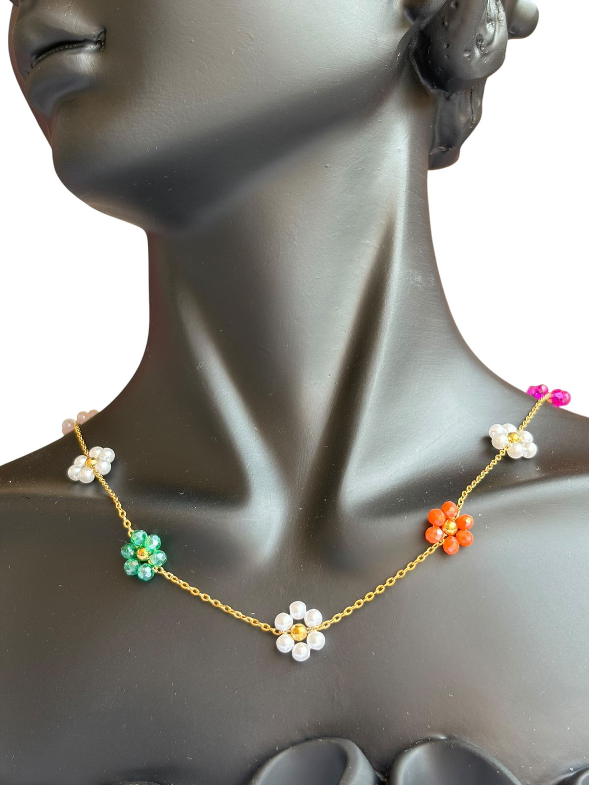 Multicolour beads Necklace