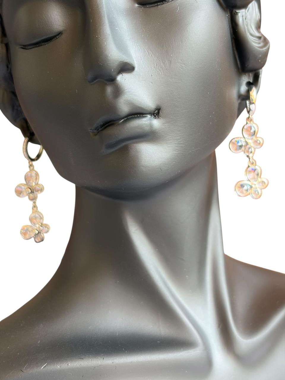 Silver Butterfly Earrings