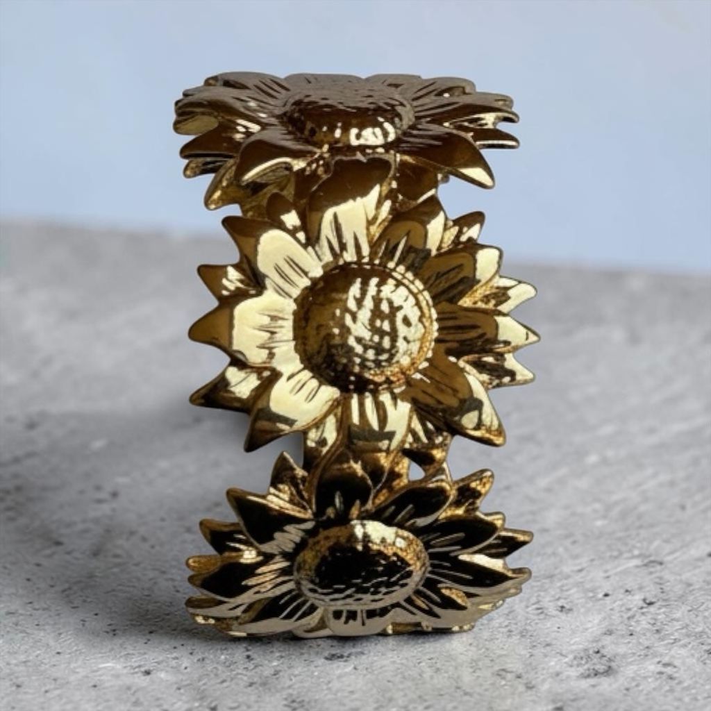 Sunflower Anti Tarnish Bangle