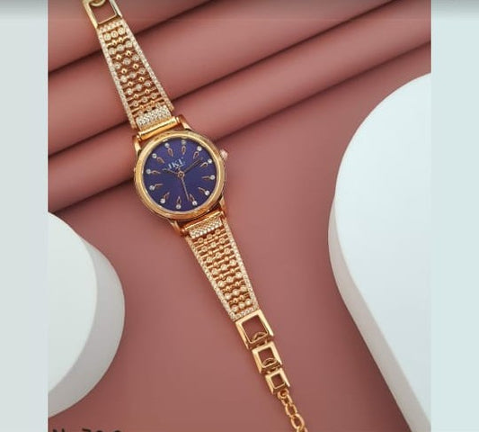Blue Dial Anti Tarnish Watch