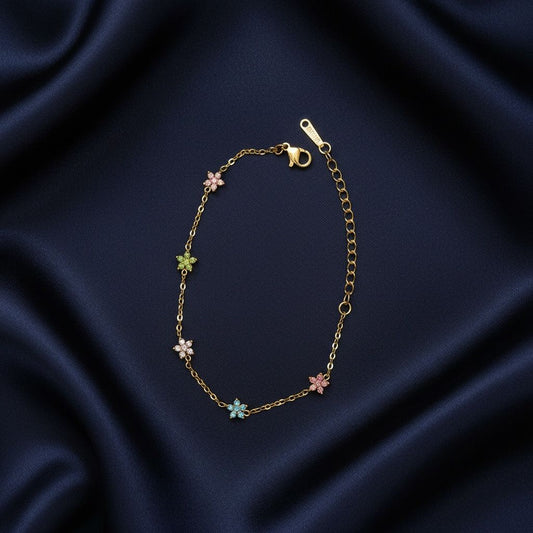 Multi Colour Stone Bracelet